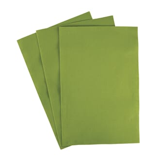 Tekstil filt - Lysegrønn, tykkelse 0,8-1 mm, 20x30 cm, 1 ark