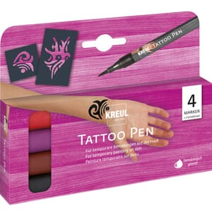 KREUL - Tattoo Pen Tribals, 4 tusjer