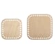 Kurv bunn av tre, str 16,5x16,5cm + 12,5x12,5cm
