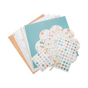 Autum Leaves: Scrapbook Page Kit 12x12inch - Mod Daydream