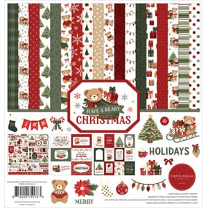 Carta Bella - Have A Beary Christmas 12x12 Inch Kit