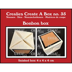 Crealies - Create A Box Dies Box for 1 Chocolate