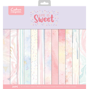 Crafter's Companion - Life is Sweet 12x12 Inch Paper Pad