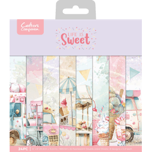 Crafter's Companion - Life is Sweet 6x6 Inch Paper Pad