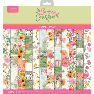 Crafter's Companion - Summer Garden 12x12 Inch Paper Pad