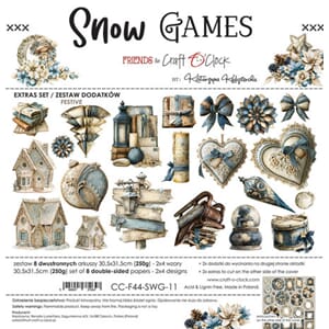 Craft O'Clock - Snow Games Extras Set Festive