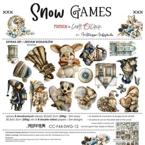 Craft O'Clock - Snow Games Extras Set Winter