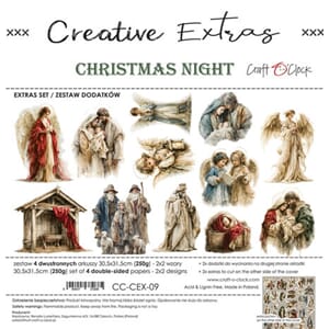 Craft O'Clock - Creative Extras Set 09 Christmas Night