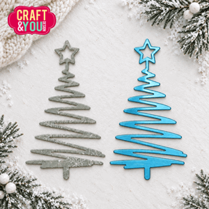 Craft & You - Christmas Tree Zig Zag Dies