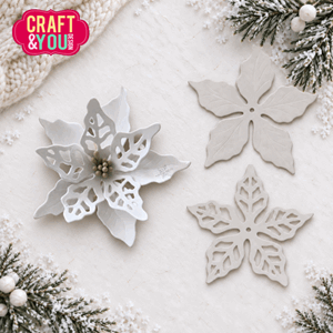 Craft & You - Poinsettia 1 by Magda Dies