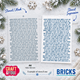 Craft & You - Bricks A6 Stencil