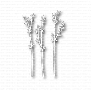 Gummiapan - Bambus dies, str 19,6 x 99,3 mm