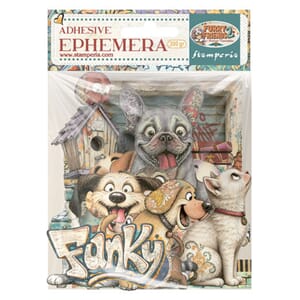 Stamperia - Furry Friends 2 Ephemera by Antonis Tzanidakis