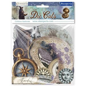 Stamperia - Cosmos Die Cuts Assorted by Cristina Radovan