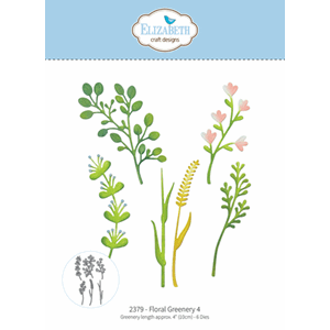 Elizabeth Craft - Bloom Wildly Die Floral Greenery 4
