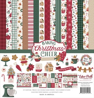 Echo Park - Baking Christmas Cheer 12x12 Inch Collection Ki
