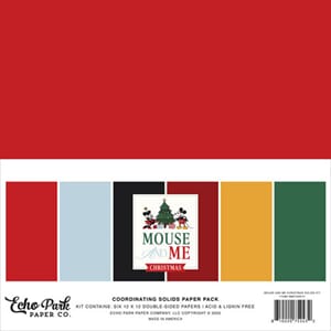 Echo Park - Mouse And Me Christmas 12x12 Inch Coordination S