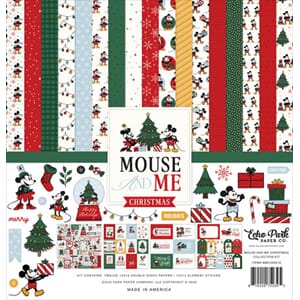 Echo Park - Mouse And Me Christmas 12x12 Inch Collection Kit