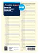 Filofax - Refill, Årsplan, str A5, 2028