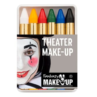 Fantasy - Make-Up Sett, 6 farger