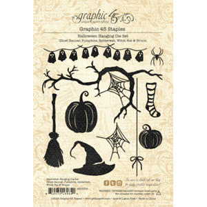 Graphic 45 - Halloween Hanging Die Set