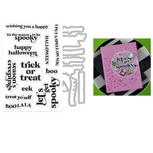 Hero Arts - Season's Creepings Stamp & Cut Set