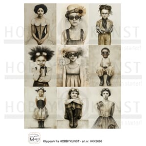 Klippeark - Oldies vol 1, str A4, 9 motiver