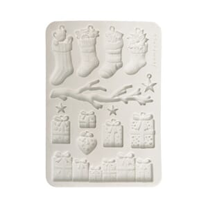 Stamperia - Christmas Socks A5 Silicon Mould