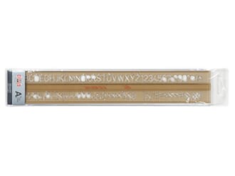 Koh-i-Noor - Bokstavsjablong, bokstaver høyde 10 mm