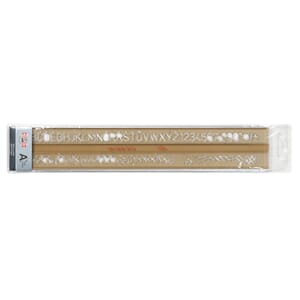 Koh-i-Noor - Bokstavsjablong, bokstaver høyde 10 mm