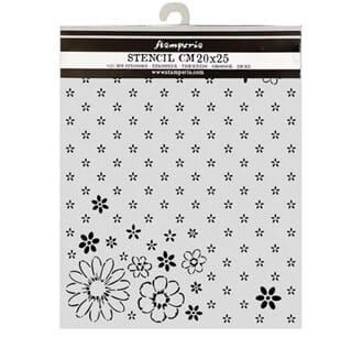 Stamperia - Cozy Family Thick Stencils 20x25cm Together Patt