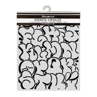 Stamperia - Furry Friends 2 Thick Stencils 20x25cm Pop Art P