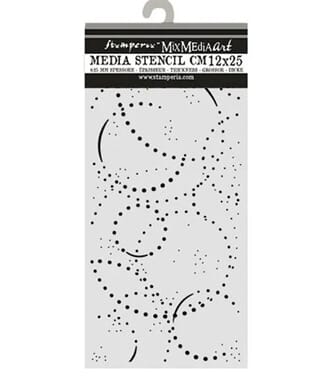 Stamperia - Thick Stencils 12x25cm Ink Orbits