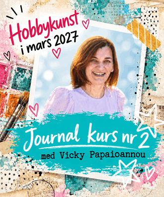 Lør 6/3 - JOURNAL KURS 2 med Vicki Papaioannou