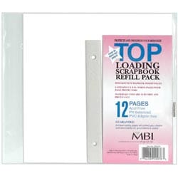 MBI: Page Protectors 8x8inch 6/Pk