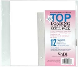 MBI: Page Protectors 8x8inch 6/Pk