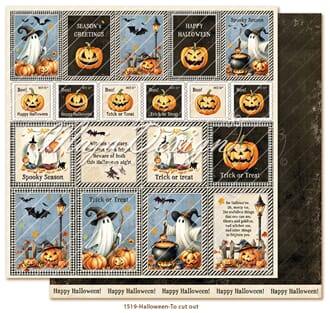 Maja Design: To cut out - Halloween