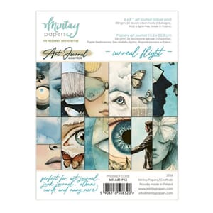 Mintay - Art Journal Paper Pad 6x8 Inch Surreal Flight