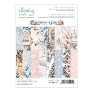 Mintay - Snowberry Lane 6x8 Inch Add-On Paper Pack