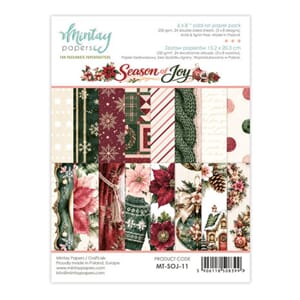 Mintay - Season of Joy 6x8 Inch Add-On Paper Pack