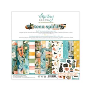 Mintay - Teen Spirit 8x8 Inch Scrapbooking Paper Set