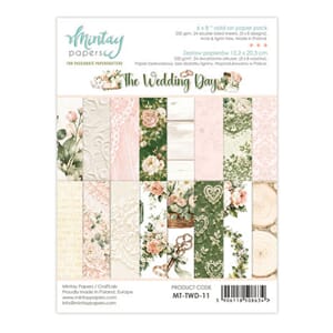 Mintay - The Wedding Day 6x8 Inch Add-On Paper Pack