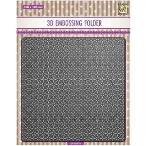 Nellie Snellen - Stars 3D Embossing Folder