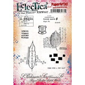 PaperArtsy - E³ Mags Woodcock 07 Stamps