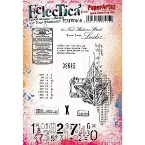 PaperArtsy - E³ Mags Woodcock 08 Stamps
