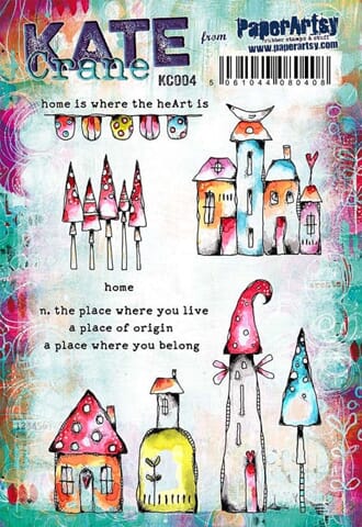 PaperArtsy - Kate Crane Stamp Set 004