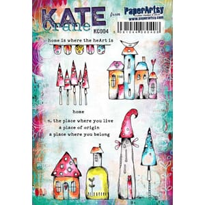 PaperArtsy - Kate Crane Stamp Set 004