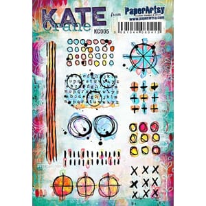 PaperArtsy - Kate Crane Stamp Set 005