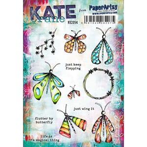 PaperArtsy - Kate Crane Stamp Set 014