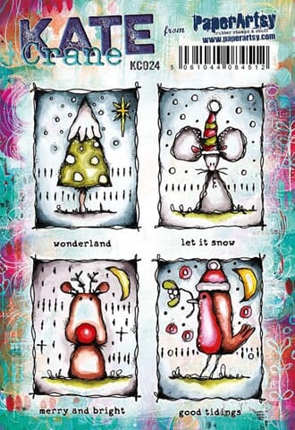 PaperArtsy - Kate Crane Stamp Set 024